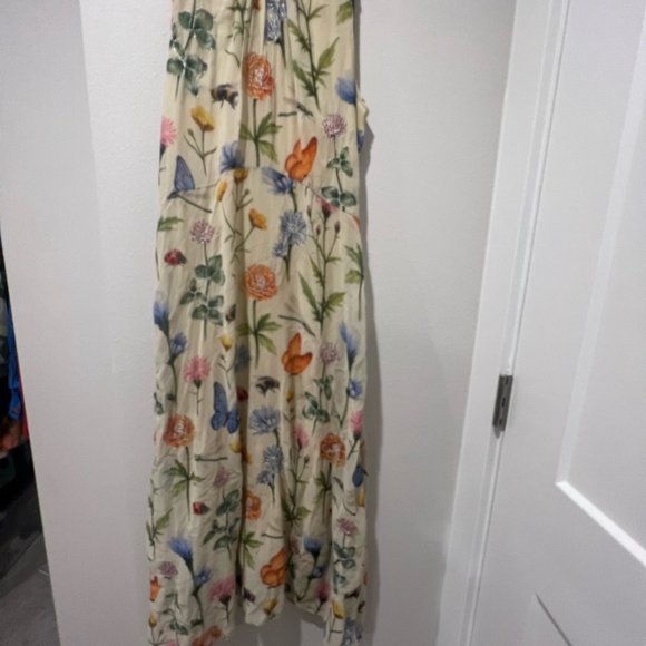 Pankaj and Nidhi Butterfly Dress Anthropologie size 4 - Picture 7 of 8